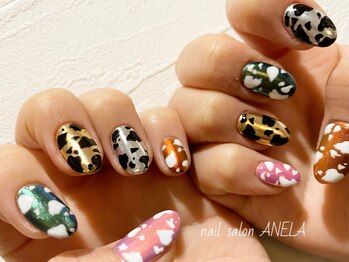 アネラ(ANELA)/ダルメシアンネイル