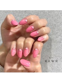 ポイントデザインネイル