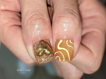 ケイアイエムネイル(KIM nail)/イエローハートネイル