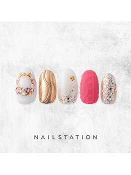 ネイルステーション イオンモール伊丹店(NAIL STATION)/クリスマスネイル／パラジェル