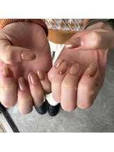 ジェム(jem.)/brown × beige nuance