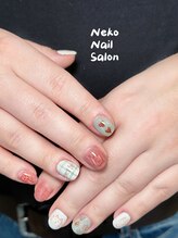 ネコ(Neko)/可愛いネイル◇落書きネイル