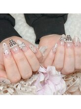 アイカ(Aika)/長さ出しありワンホンネイル