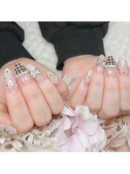 アイカ(Aika)/長さ出しありワンホンネイル