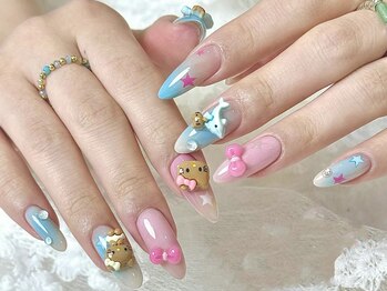 ラッキー(Lucky)/夏ネイル