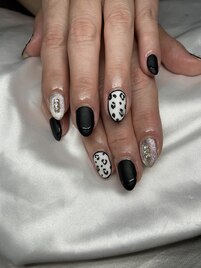 ヒョウ柄ネイル