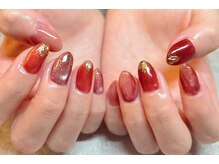 ブラウンネイル(brown nail)/〈フルデザイン☆〉