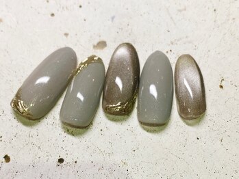 サロン アウラ(salon AULA)/ニュアンスネイル初回６５００円