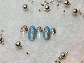 金箔ネイル