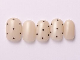 ベージュシンプルドット6480yen