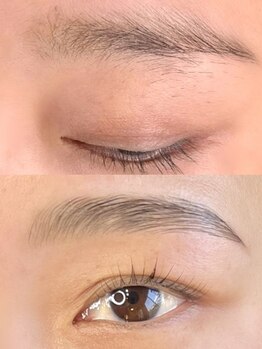 カメリア(CAMELLIA)の写真/【大人気ハリウッドブロウリフトで眉毛からお顔の印象をUP♪】お得なセットメニューも◎