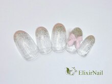 エリクサーネイル 西武新宿(Elixir Nail)/定額a シンプル/クーポン使用