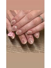 エーナイン イオン一関店/キラキラチークネイル