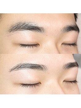 シャローム アローヴ(shalom alob)の写真/ただ悩みが消えるだけじゃない☆骨格に合わせた間引きで叶える"今の自分を好きになれる眉サロン"