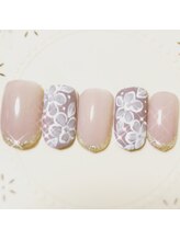 ネイルサロン リッティー(RITTY)/手描きフラワー