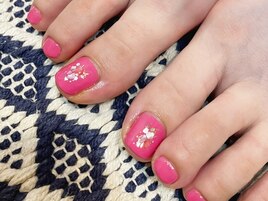 夏ネイル/シェルネイル