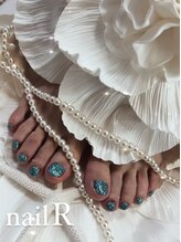 ネイルアール(nail R)/グリッターフットネイル♪
