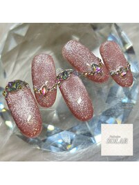 マグネット☆ビジューネイル