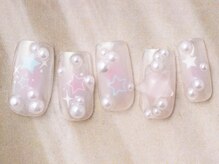 アイネイルズ 天神今泉店(I-nails)/パール星韓国チーク