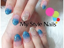 マイ スタイル ネイルズ(My Style Nails)/ラメグラデーションジェル
