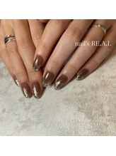 ネイルズリアル(nail's REAL)/ラメグラデーション