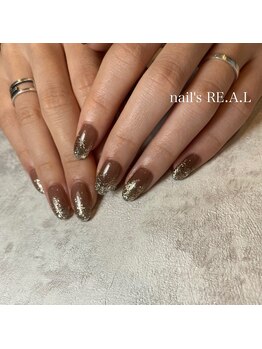 ネイルズリアル(nail's REAL)/ラメグラデーション