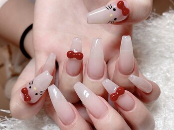 レアネイル 新宿(le'a nail)の写真/長さ・形まで思い通りに楽しめる!!【スカルプワンカラーorラメグラ¥9980】シンプルなのに存在感ばっちり♪