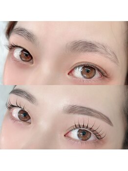 アベイユ 徳島北島店(abeille)/まつげパーマ×眉毛パーマ