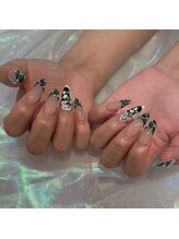 ジューシーネイルオオハシテン 大橋店(Juicynail)/迷彩ネイル