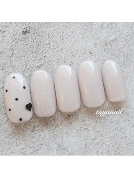 たゆ ネイル(たゆnail)/パラジェルベージュネイル