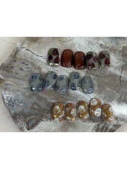 ショートネイルデザインが豊富