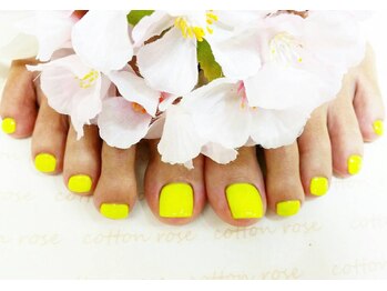 コットンローズ(Cotton Rose)/フットネイル
