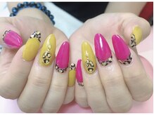 ネイルサロン ジェイ(Nail Salon J)/スカルプヒョ柄ネイル