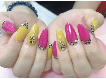 ネイルサロン ジェイ(Nail Salon J)/スカルプヒョ柄ネイル