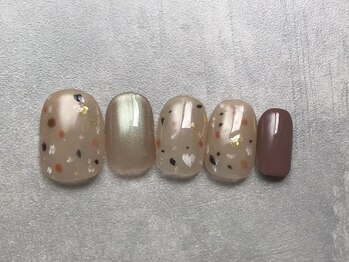 カラネイル 南森町店(calla nail)/秋・ドット