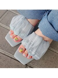 大人気！ひまわりネイル♪