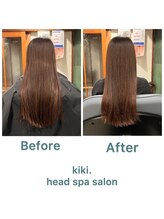 キキ(kiki.)/ヘッドスパで驚愕の艶髪get