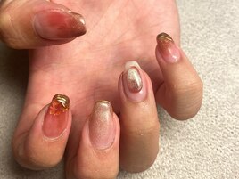 秋ネイル