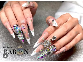 バロン 心斎橋店(BARON)/スカルプ☆白フレンチ