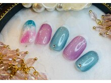 ビューティー マイラ(beauty MyRA)の雰囲気（持込みデザインOK！¥6860で何色でもミラー、シェルも込み！）