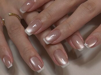 ココネイル 大塚店(coco nail)の写真/トレンドに合わせた定額ネイルもご用意♪OLさん向けの綺麗め上品なワンカラー/マグネット/フレンチも人気◎