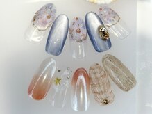 ウィンクルム(VINCULUM)の雰囲気（初回オフ無料！７月おすすめネイル♪上段¥7500- 下段¥8000- ）
