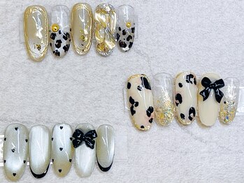 ネイル ユナ(nail YUNA)の写真/【大森駅徒歩3分】お買い物ついでや仕事帰りに通いやすい♪人気のマグネットデザイン豊富★[大森/平和島]