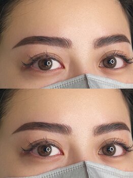 リボン 京都駅前店(Ribbon)の写真/話題沸騰!次世代アイブロウ《ハリウッドブロウリフト》最先端技術で垢抜け★立体眉で外国人風イマドキ顔へ!