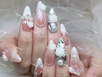 ラメール(La mer)/上品エレガントネイル