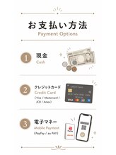 ホワイトニングショップ 宇城店/お支払い方法