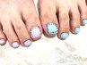 【FOOTジェル】アートネイル