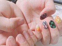 ミナネイル(mina-nail)/個性がひかる♪和柄ネイル