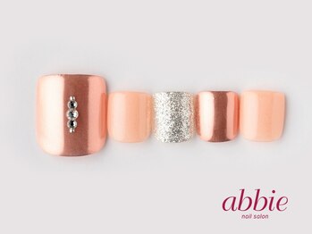 ネイルサロン アビー 宮益坂店(abbie)/コッパ―ピンク ¥11605