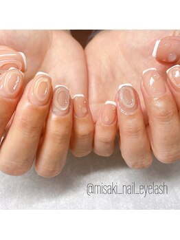 フレンチにクリアアート